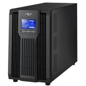Záložný zdroj FSP CHAMP 3K tower IEC, 3000VA/2700W, online čierny

