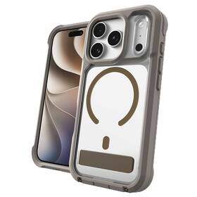Kryt na mobil ZAGG Rainier Snap Kickstand na Apple iPhone 18 Pro Max / 17 Pro Max hnedý

