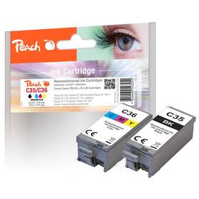 Cartridge Peach Canon PGI-35/CLI-36 MultiPack, 1x570, 1x210 strán - CMYK 


