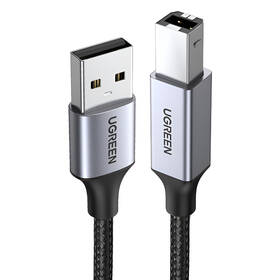 Kábel UGREEN USB/USB-B, 1m čierny

