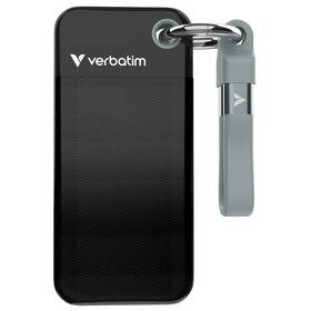 SSD externý Verbatim Pocket 2TB čierny/sivý

