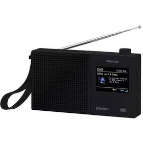 Rádioprijímač s DAB+ Sencor SRD 7790B čierny

