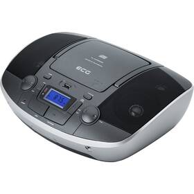 Rádiomagnetofón s CD ECG CDR 1000 U Titanium

