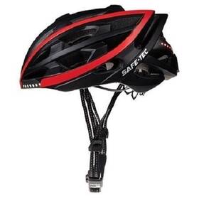 Prilba Safe-Tec TYR BLACK-R M čierna

