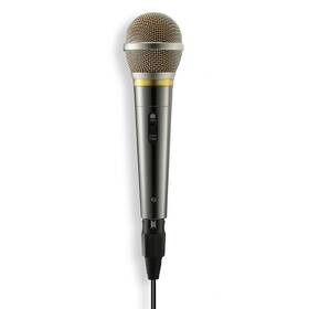 Mikrofón Hama Vocal Pro, XLR/jack 6,35 mm strieborná farba
