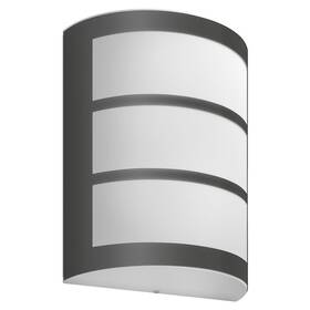 Nástenné svietidlo Philips Python, LED, teplá biela - antracitové 

