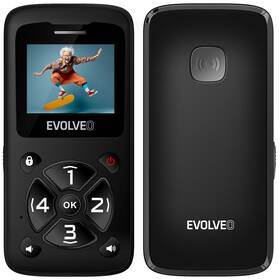 Mobilný telefón Evolveo EasyPhone ID čierny

