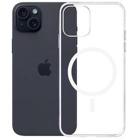 Kryt na mobil 3mk Clear MagCase na Apple iPhone 15 priehľadný

