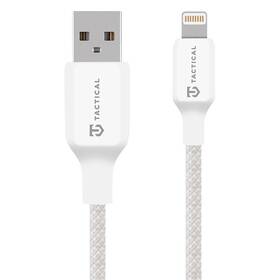 Kábel Tactical Stitch Thread USB-A/Lightning 0,3m biely

