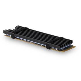Chladič Axagon pre M.2 2280 SSD, výška 3 mm 

