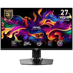 Herný monitor MSI MAG 271QPX QD-OLED E2 čierna farba
