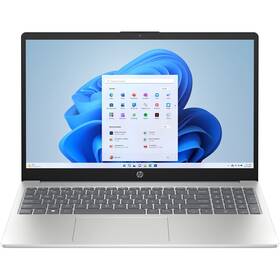 Notebook HP 15-fc0623nc + Game Pass predplatné na 3 mesiace strieborný/modrý

