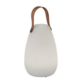 Vonkajšia lampička Fischer & Honsel Ruby, 1x LED, 0,8 W + 0,7W, RGB biela

