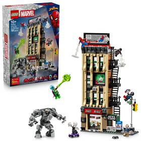 Stavebnica LEGO® ǀ Marvel 76342 Spider-Man vs. Mysterio: Daily Bugle 


