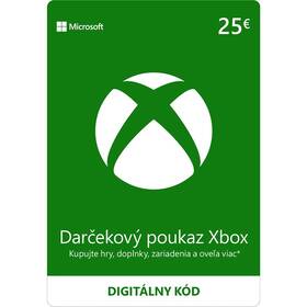 Microsoft Xbox darčeková karta 25 EUR - elektronická licencia 

