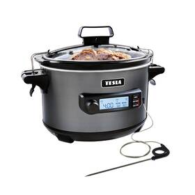 Pomalý hrniec Tesla SlowCook S900 Plus strieborný

