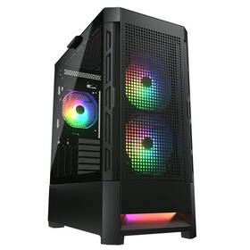 Case Cougar AIRFACE RGB čierna

