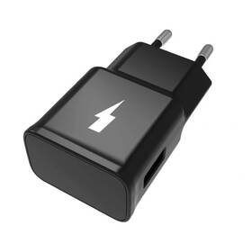 Nabíjačka do siete WG 1x USB-A 15W čierna

