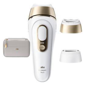 Epilátor Braun IPL5210 biely/zlatý

