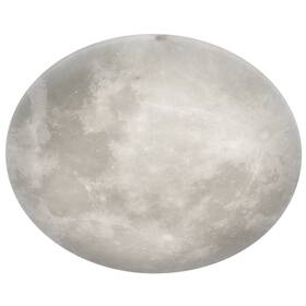 LED stropné svietidlo TRIO Lunar, 60 cm sivé

