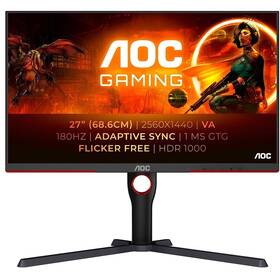 Herný monitor AOC Q27G3XMN/BK čierny

