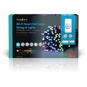 Vianočné osvetlenie Nedis SmartLife LED, Wi-Fi, RGB, 168 LED, 20 m, Android / IOS 
