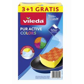 Hubička Vileda PUR COLORS 3+1KS 
