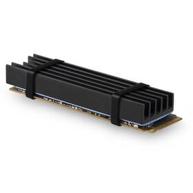 Chladič Axagon pre M.2 2280 SSD, výška 10 mm 

