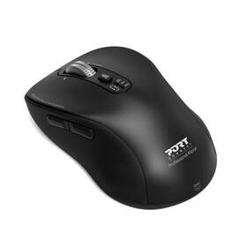 Myš PORT CONNECT Expert / USB-A/C / 6 tlačidiel / optická / 3200 DPI čierna

