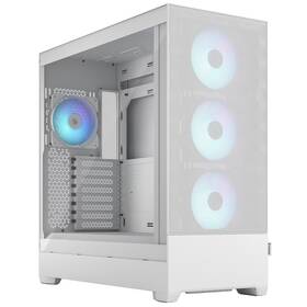 Case FRACTAL DESIGN RGB Tempered Glass Clear Tint biela

