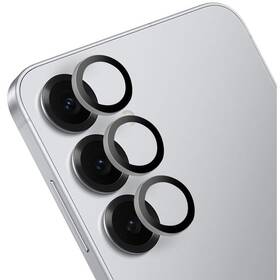 Ochranné sklo šošovky fotoaparátu Obal:Me Lens Protector na Samsung Galaxy S25 sivé

