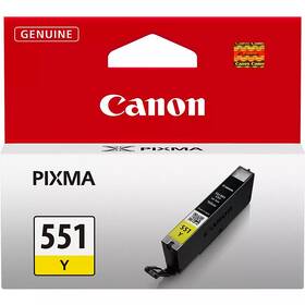 Cartridge Canon CLI-551 Y, 330 strán žltá

