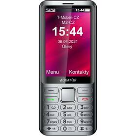 Mobilný telefón Aligator D950 Dual sim strieborný

