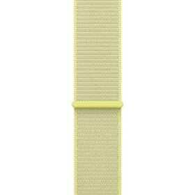 Remienok Apple 42mm neónovo žltý prevliekací športový 

