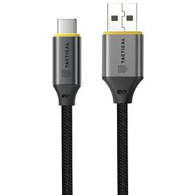 Kábel Tactical Fast Rope Aramid 2.0 USB-A/USB-C 0,3m čierny

