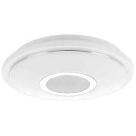 LED stropné svietidlo Eglo Lanciano-S biele/chróm

