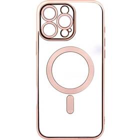 Kryt na mobil WG Magic Eye Magnet na Apple iPhone 16 Pro Max zlatý/priehľadný

