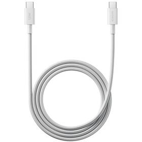 Kábel Xiaomi USB-C/USB-C, 6A, 120W, 1m biely

