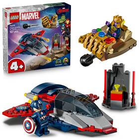 Stavebnica LEGO® ǀ Marvel 76319 Kapitán Amerika vs. Thanos 

