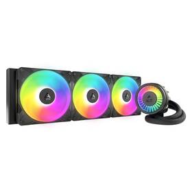 Vodný chladič Arctic Cooling Liquid Freezer III Pro 420 ARGB čierny


