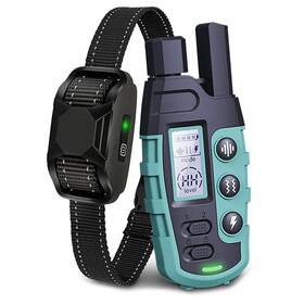 Obojok elektronický/výcvikový Geti GPT01 čierny/modrý

