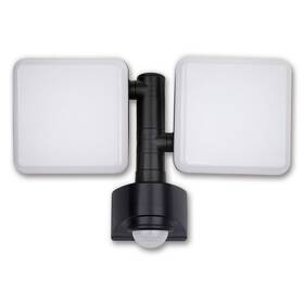 Nástenné svietidlo Top Light Lucca 2 PIR čierne

