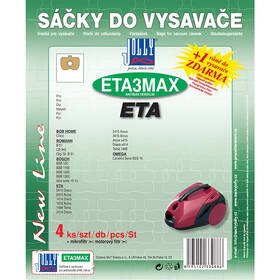Vrecká pre vysávače Jolly ETA 3 MAX (4 ks) 

