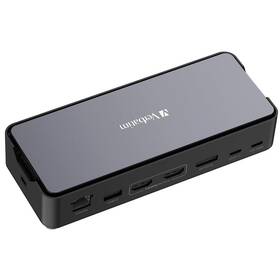 Dokovacia stanica Verbatim CDS-15S USB-C Pro sivá

