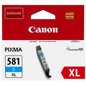 Cartridge Canon CLI-581XL C, 170 strán 

