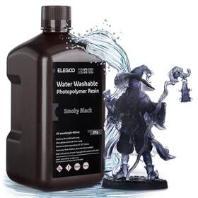 UV resin Elegoo Water-washable 2kg - smoky black 

