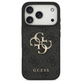Kryt na mobil Guess 4G Metal Logo na Apple iPhone 18 Pro sivý

