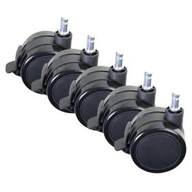  Kolieska Arozzi Wheel Pack PU Lockable XL, 5 ks