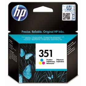 Cartridge HP 351, 3,5 ml - CMY 

