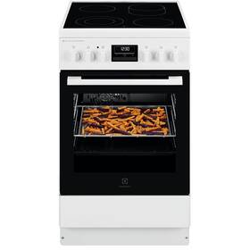 Sklokeramický sporák Electrolux LKR564277W biely

